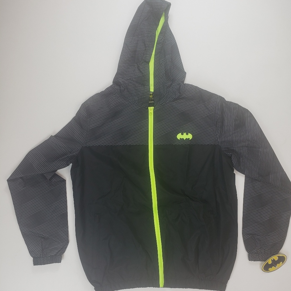 🔥New Batman DC Comics Windbreaker Jacket